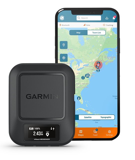 Garmin inReach Messenger with EVERYWHERE Software