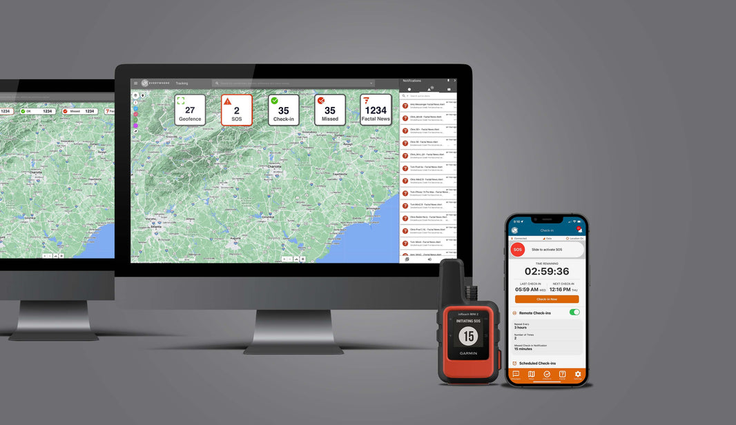 EVERYWHERE Communications announces encrypted Iridium messaging software for Garmin® inReach Mini 2