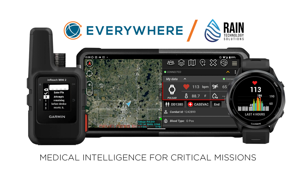Medical Intelligence for Critical Missions: EVERYWHERE Communications Announces Strategic Partnership with Rain Technology Solutions
