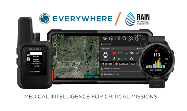 Medical Intelligence for Critical Missions: EVERYWHERE Communications Announces Strategic Partnership with Rain Technology Solutions