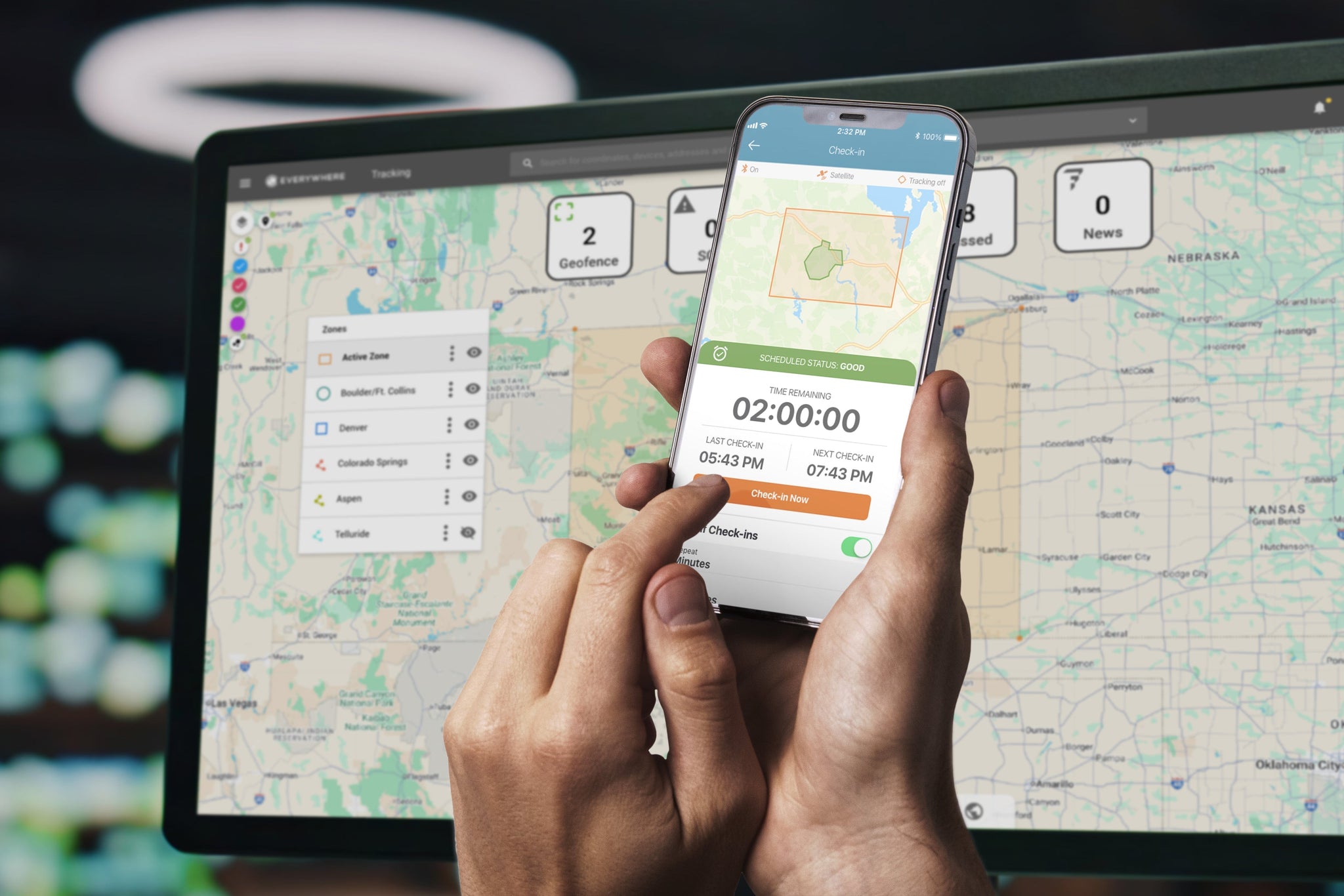 EVERYWHERE Introduces Safety Zones for Geotargeted Check-Ins